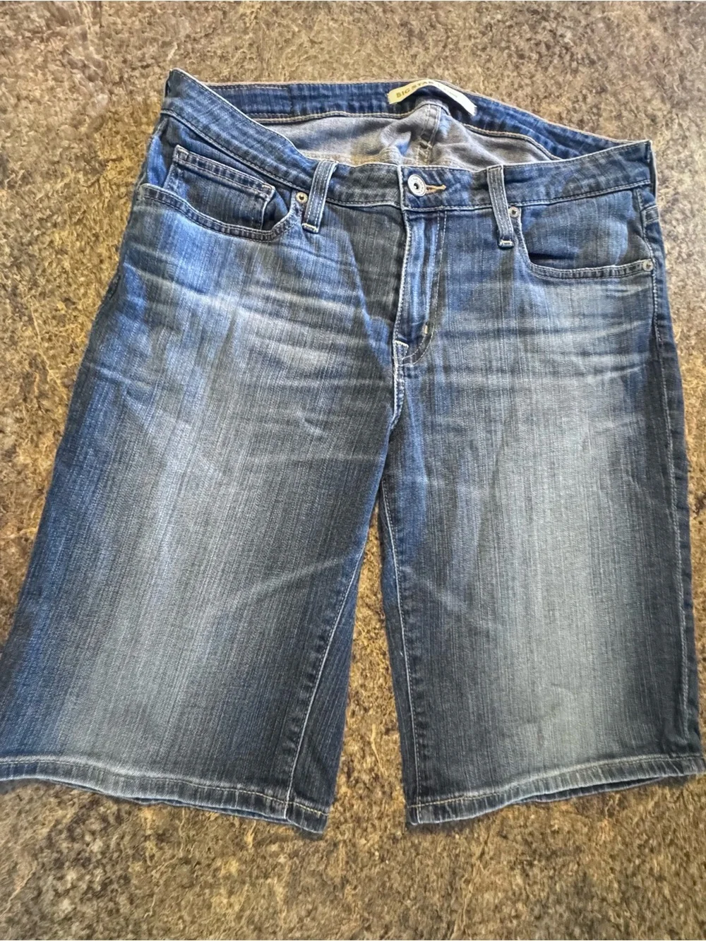 Women’s Big Star Maddie Burmuda Blue Denim Short - Size 29